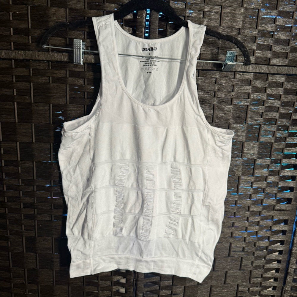 Mens 2 Pack Shaperluv Tank Top Size L NWT - Picture 5 of 7
